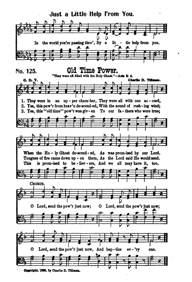 Songs of Salvation and Service. Revised page 125