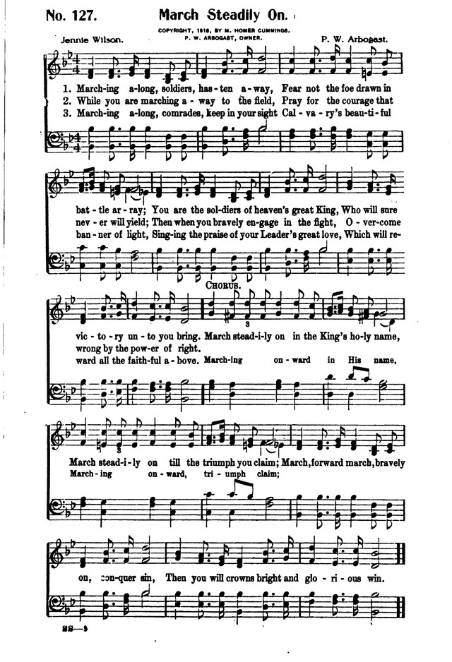 Songs of Salvation and Service. Revised page 127