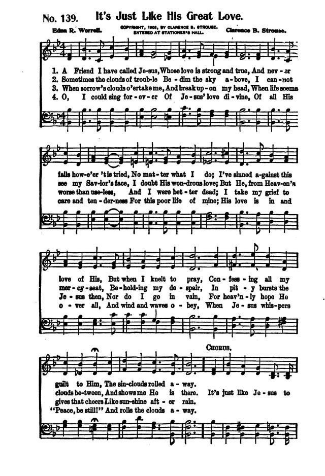 Songs of Salvation and Service. Revised page 136