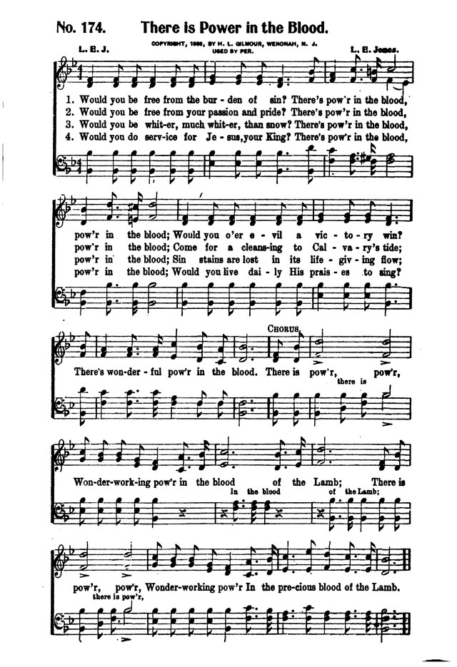 Songs of Salvation and Service. Revised page 175