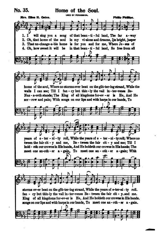 Songs of Salvation and Service. Revised page 35