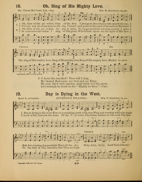 Select Songs for the Sunday School page 10