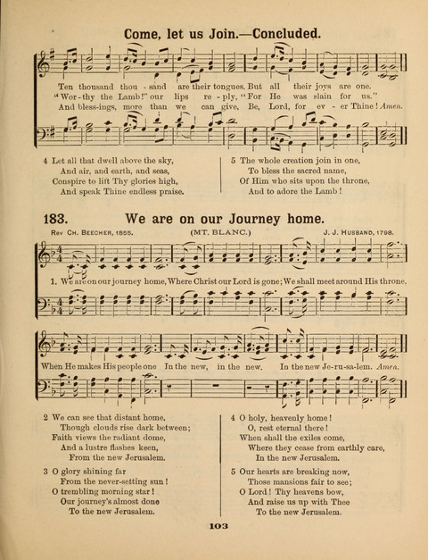 Select Songs for the Sunday School page 101