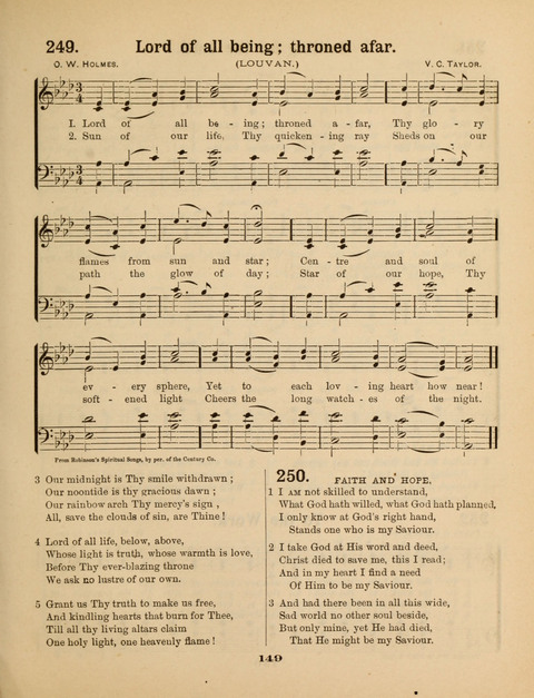 Select Songs for the Sunday School page 147