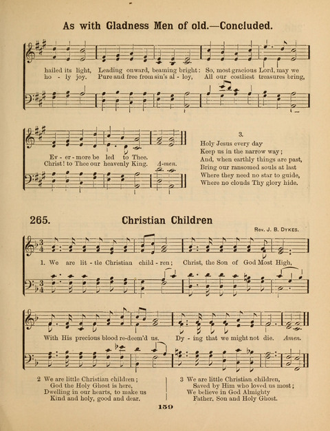 Select Songs for the Sunday School page 157