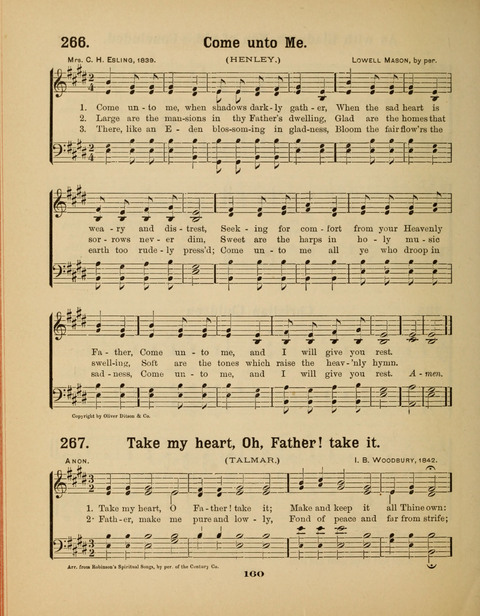 Select Songs for the Sunday School page 158