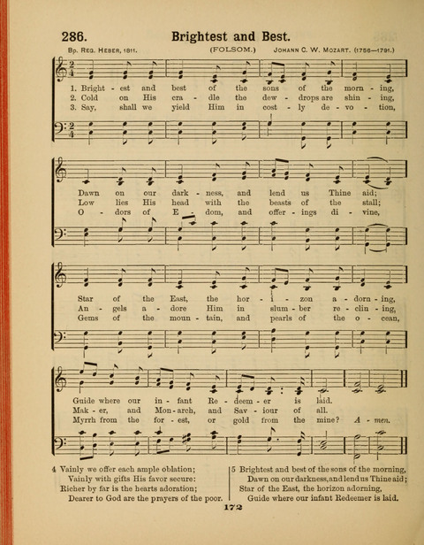 Select Songs for the Sunday School page 170