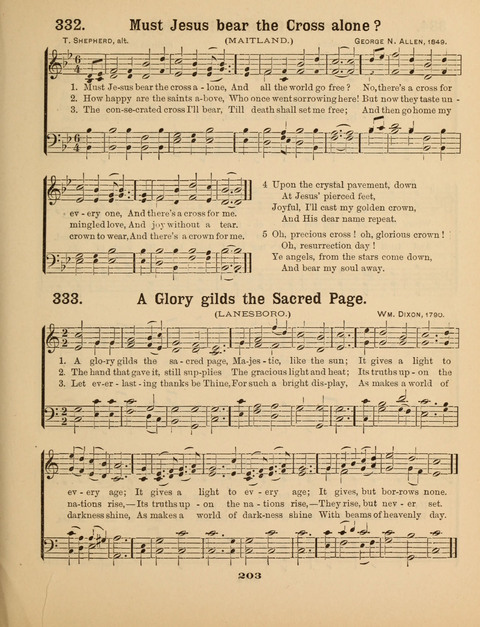 Select Songs for the Sunday School page 201