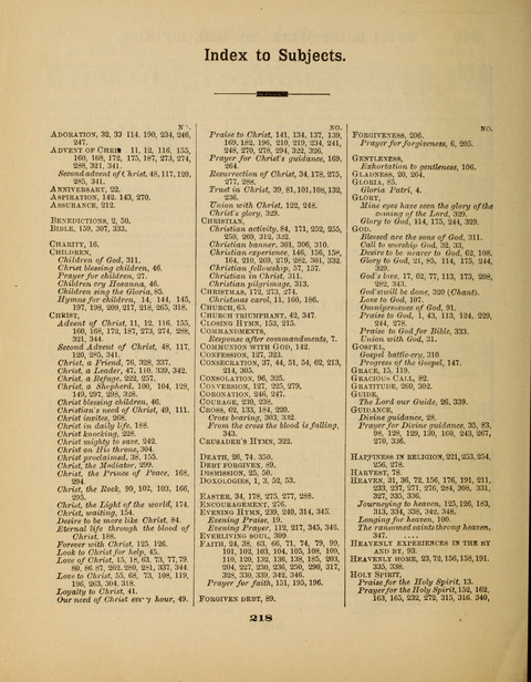 Select Songs for the Sunday School page 216