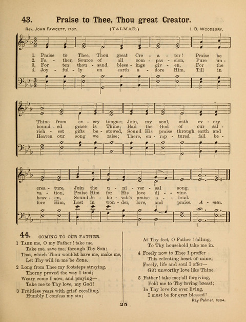 Select Songs for the Sunday School page 25