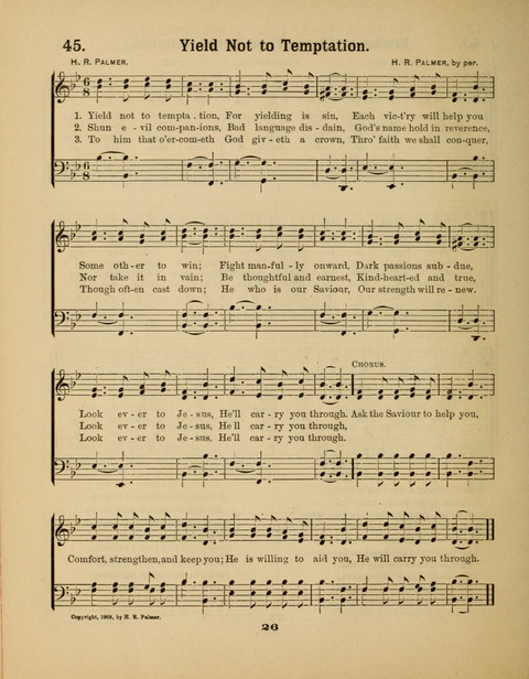 Select Songs for the Sunday School page 26