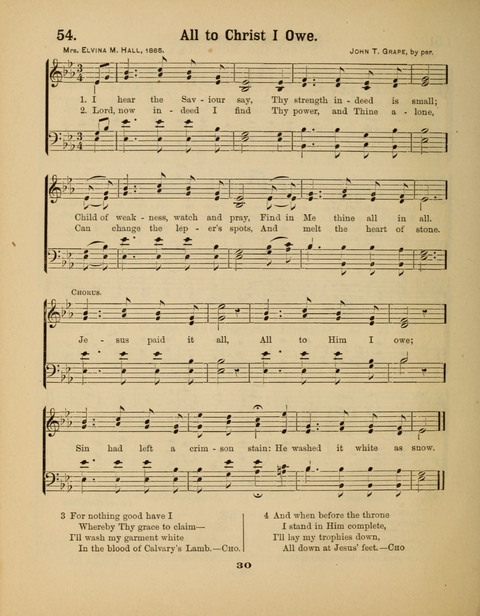 Select Songs for the Sunday School page 30