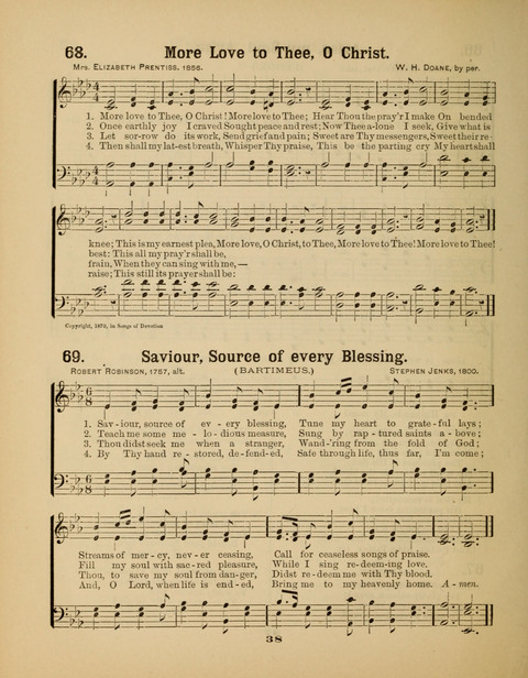 Select Songs for the Sunday School page 38