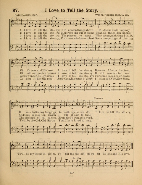 Select Songs for the Sunday School page 47