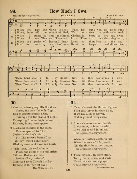 Select Songs for the Sunday School page 49