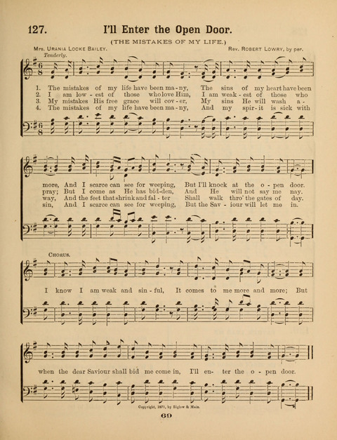 Select Songs for the Sunday School page 69