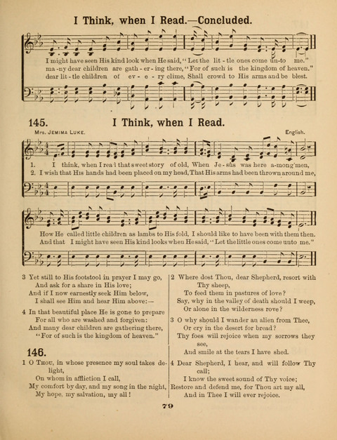 Select Songs for the Sunday School page 77