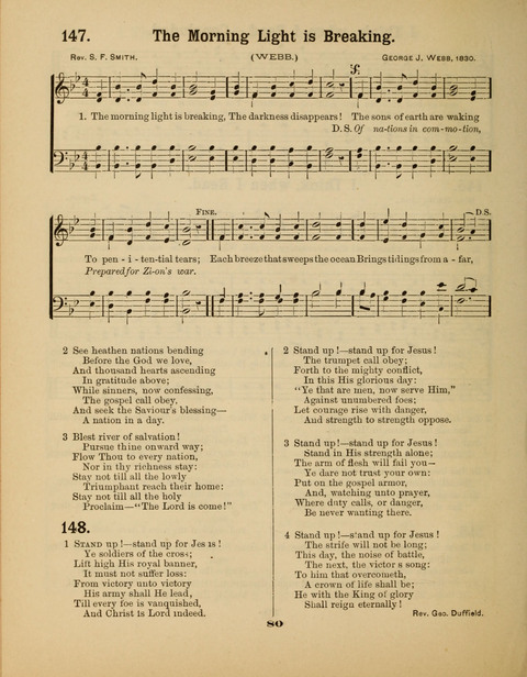 Select Songs for the Sunday School page 78