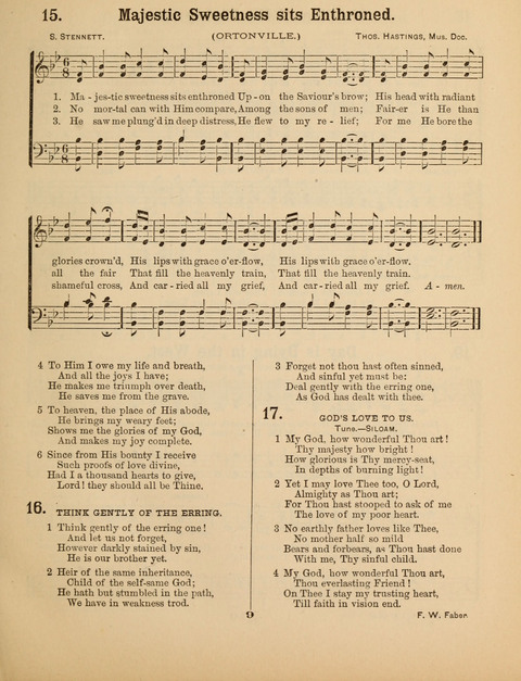 Select Songs for the Sunday School page 9