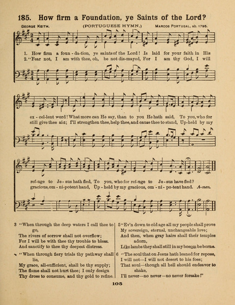 Select Songs for the Singing Service: in the Prayer Meeting and Sunday School page 105