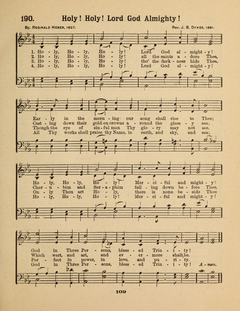 Select Songs for the Singing Service: in the Prayer Meeting and Sunday School page 109