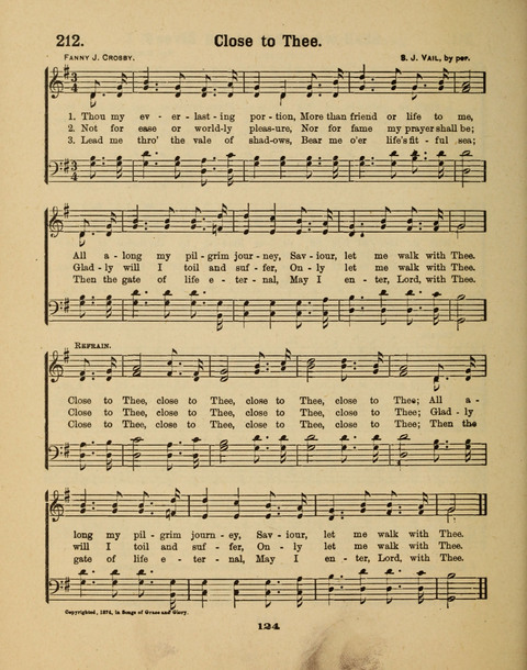Select Songs for the Singing Service: in the Prayer Meeting and Sunday School page 124