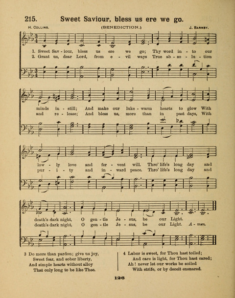 Select Songs for the Singing Service: in the Prayer Meeting and Sunday School page 126