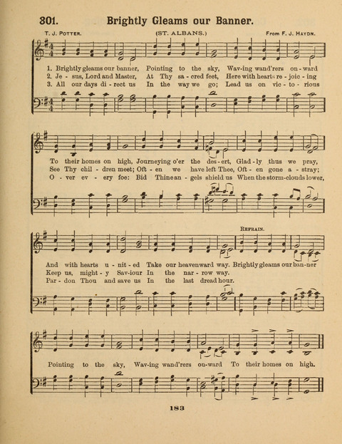 Select Songs for the Singing Service: in the Prayer Meeting and Sunday School page 183