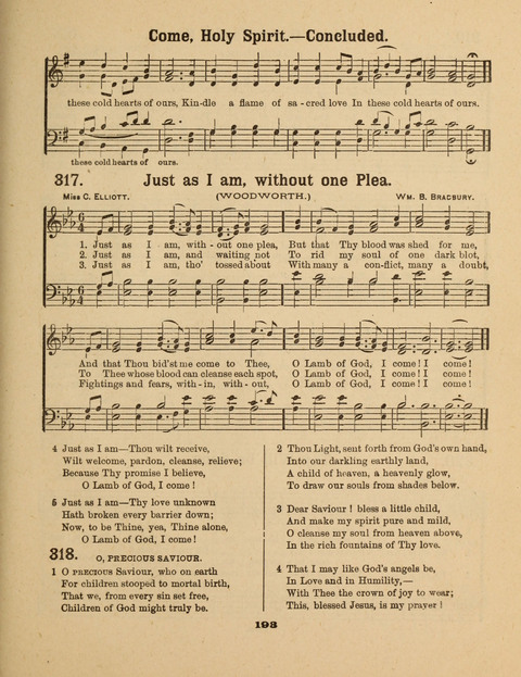 Select Songs for the Singing Service: in the Prayer Meeting and Sunday School page 193