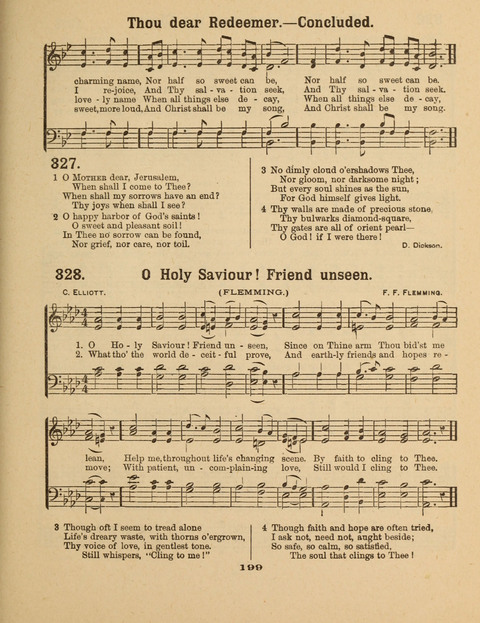 Select Songs for the Singing Service: in the Prayer Meeting and Sunday School page 199