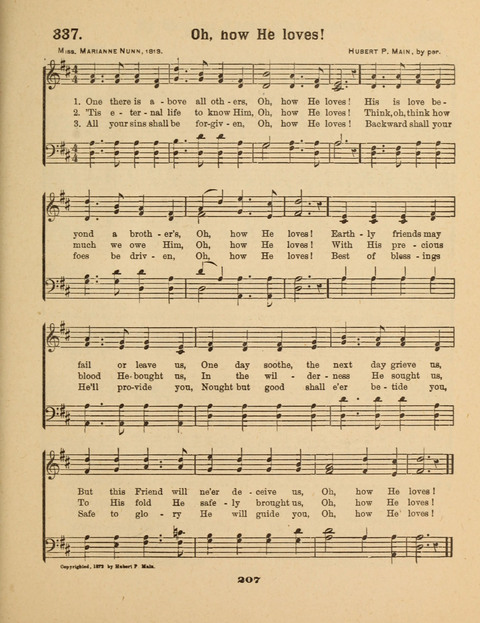 Select Songs for the Singing Service: in the Prayer Meeting and Sunday School page 207