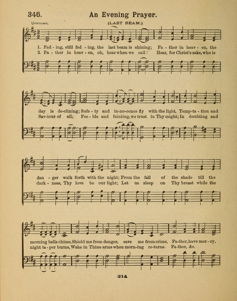 Select Songs for the Singing Service: in the Prayer Meeting and Sunday School page 214