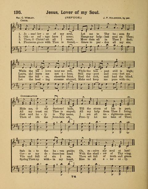 Select Songs for the Singing Service: in the Prayer Meeting and Sunday School page 74