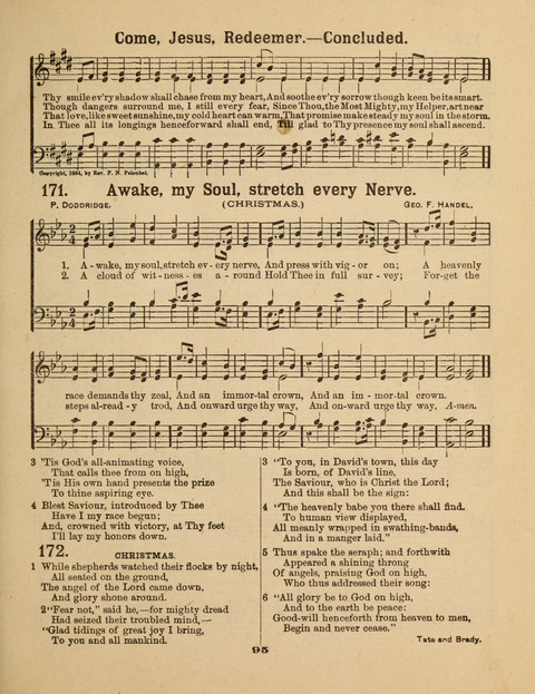 Select Songs for the Singing Service: in the Prayer Meeting and Sunday School page 95