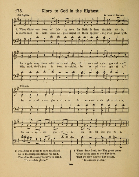 Select Songs for the Singing Service: in the Prayer Meeting and Sunday School page 98