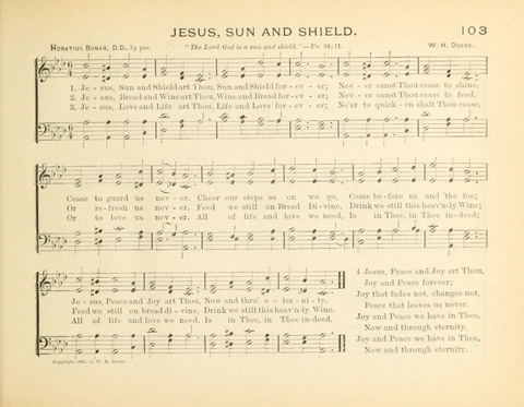 Sunny-Side Songs for Sunday Schools page 103