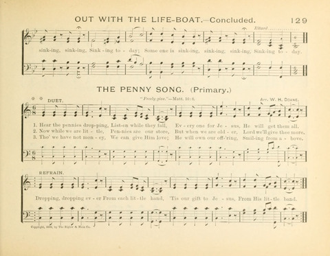 Sunny-Side Songs for Sunday Schools page 129