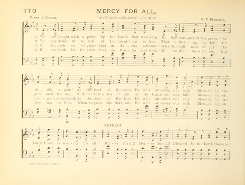 Sunny-Side Songs for Sunday Schools page 170