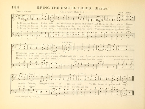 Sunny-Side Songs for Sunday Schools page 188