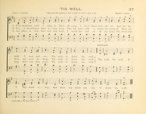 Sunny-Side Songs for Sunday Schools page 37