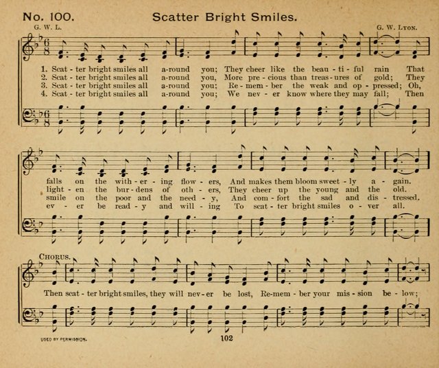 Sun-Shine Songs: for the Sunday School page 102