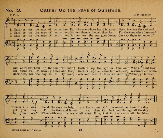 Sun-Shine Songs: for the Sunday School page 15