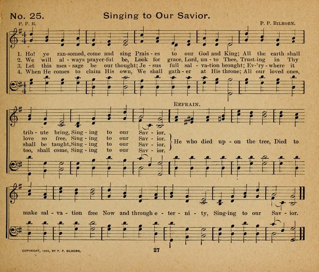 Sun-Shine Songs: for the Sunday School page 27