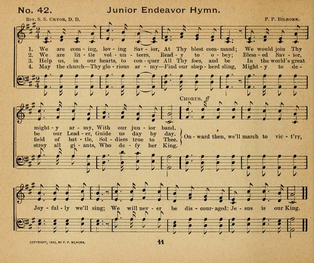 Sun-Shine Songs: for the Sunday School page 44