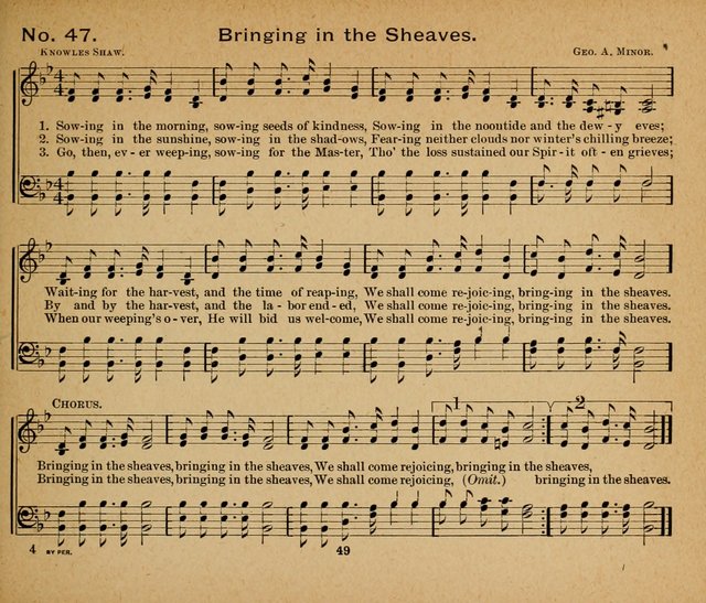 Sun-Shine Songs: for the Sunday School page 49