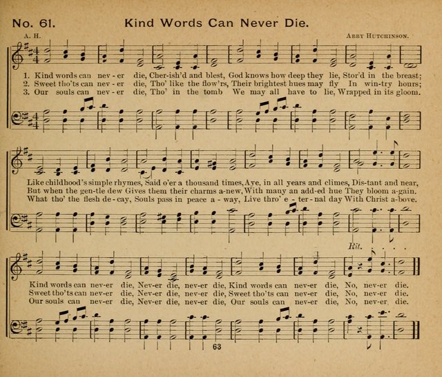 Sun-Shine Songs: for the Sunday School page 63