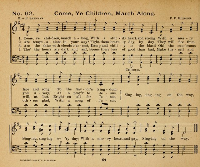 Sun-Shine Songs: for the Sunday School page 64