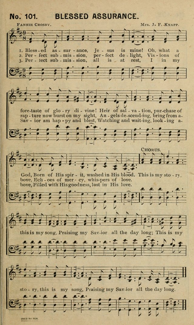 Special Songs: for Sunday schools, revival meetings, etc. page 101