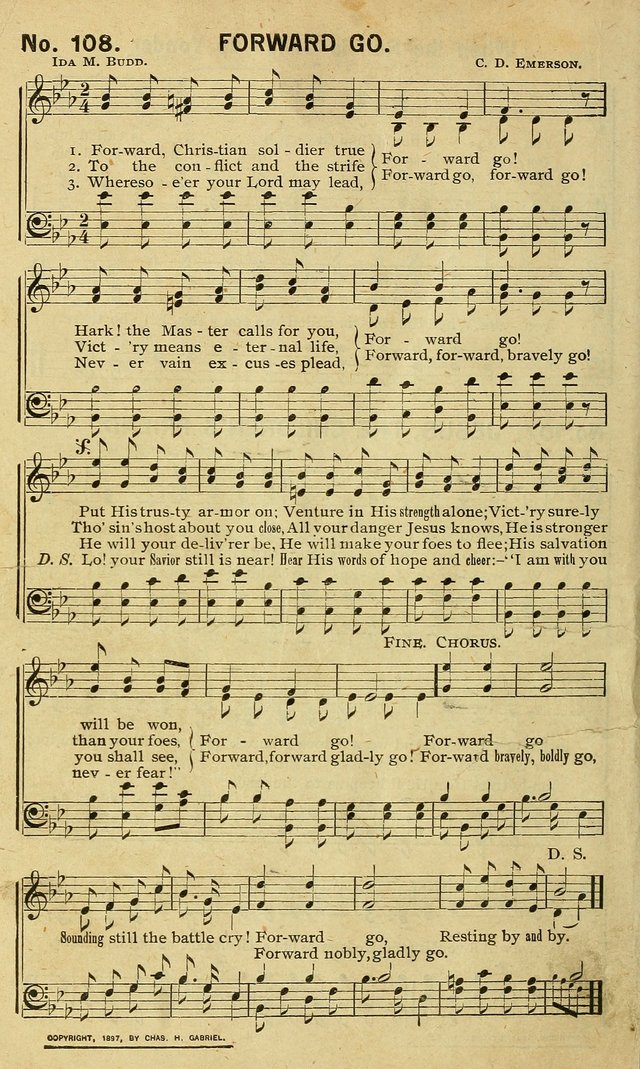 Special Songs: for Sunday schools, revival meetings, etc. page 108