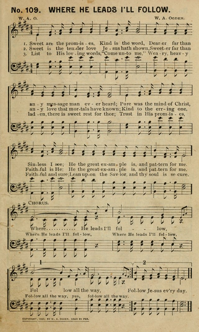 Special Songs: for Sunday schools, revival meetings, etc. page 109